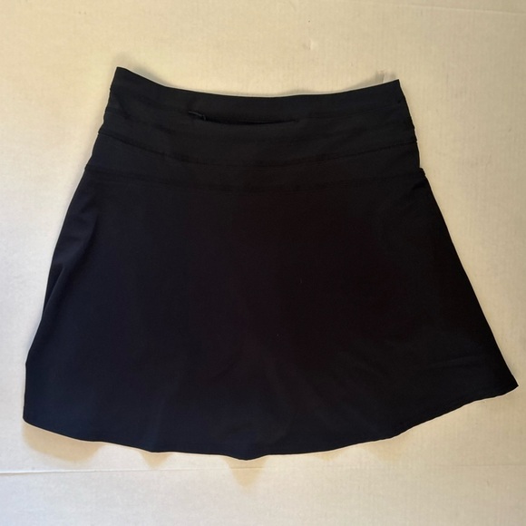 Athleta Tennis athletic wear black skort Skirt Sz-4. A2 - Picture 5 of 9